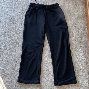 Dynamite black straight leg sweatpants